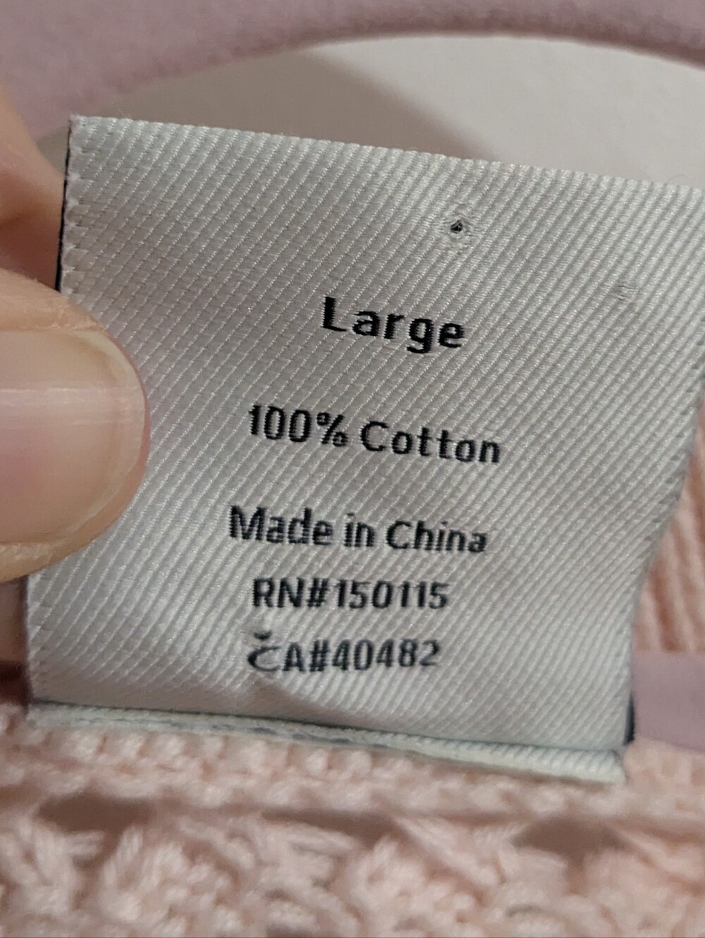 NEW Varley Bains Open-knit Cotton Vest Light Pink - Picture 4 of 6